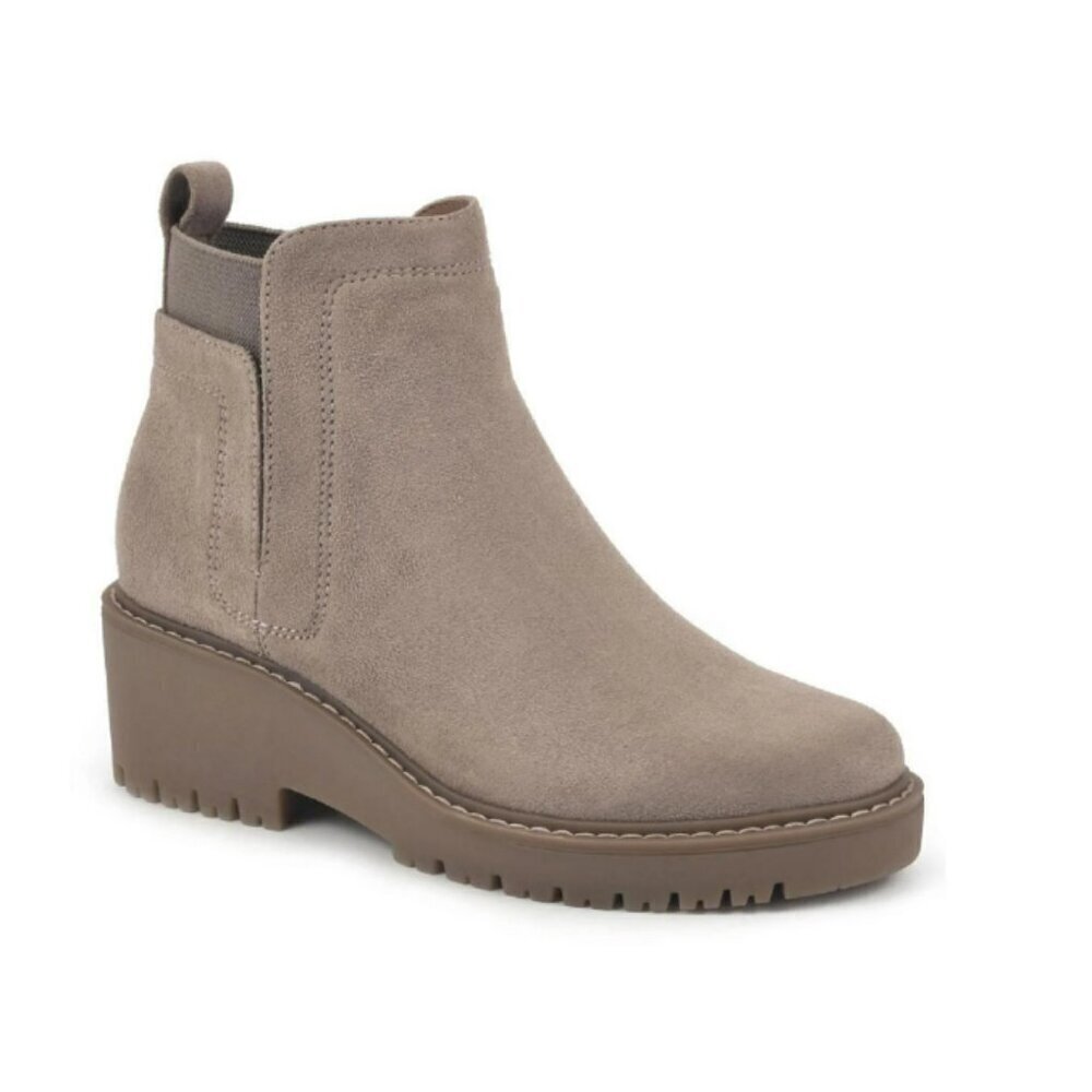 White Mountain Women's Dear Faux Suede Booties Ankle Boots